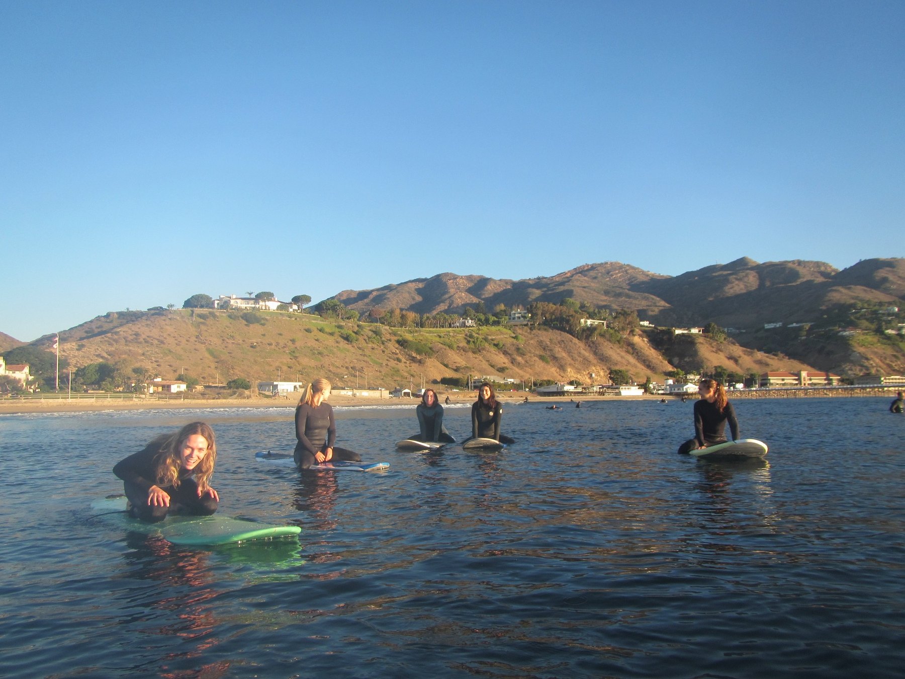 Fostering a supportive female surfing community